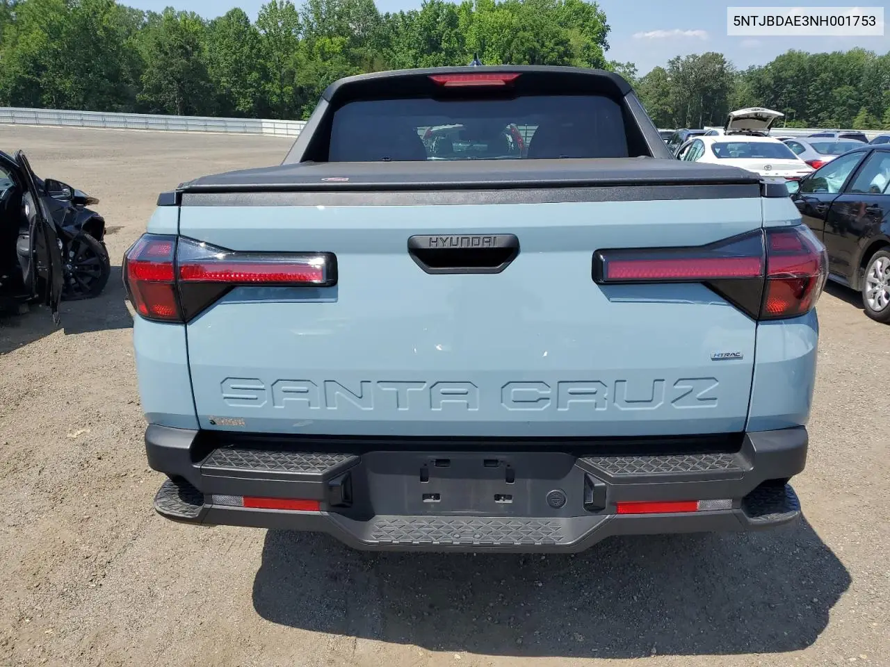 2022 Hyundai Santa Cruz Sel VIN: 5NTJBDAE3NH001753 Lot: 62223735