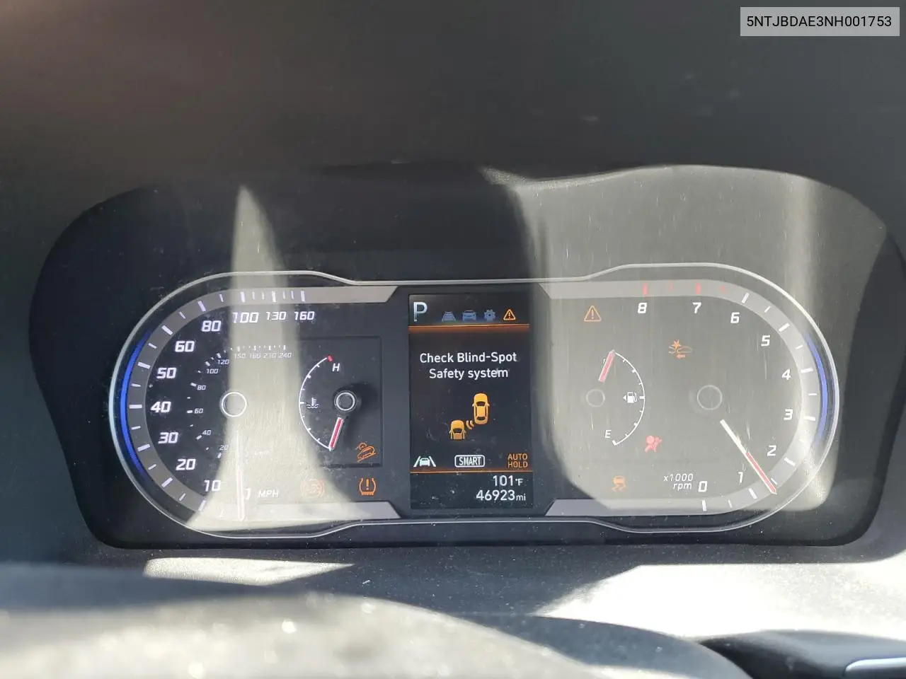 2022 Hyundai Santa Cruz Sel VIN: 5NTJBDAE3NH001753 Lot: 62223735