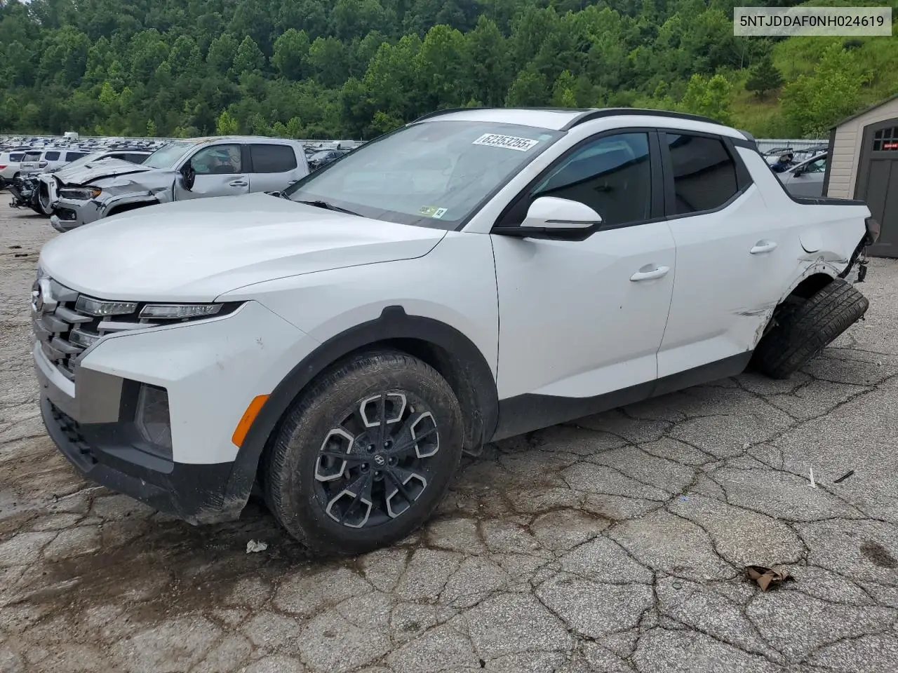 2022 Hyundai Santa Cruz Sel Premium VIN: 5NTJDDAF0NH024619 Lot: 62353255