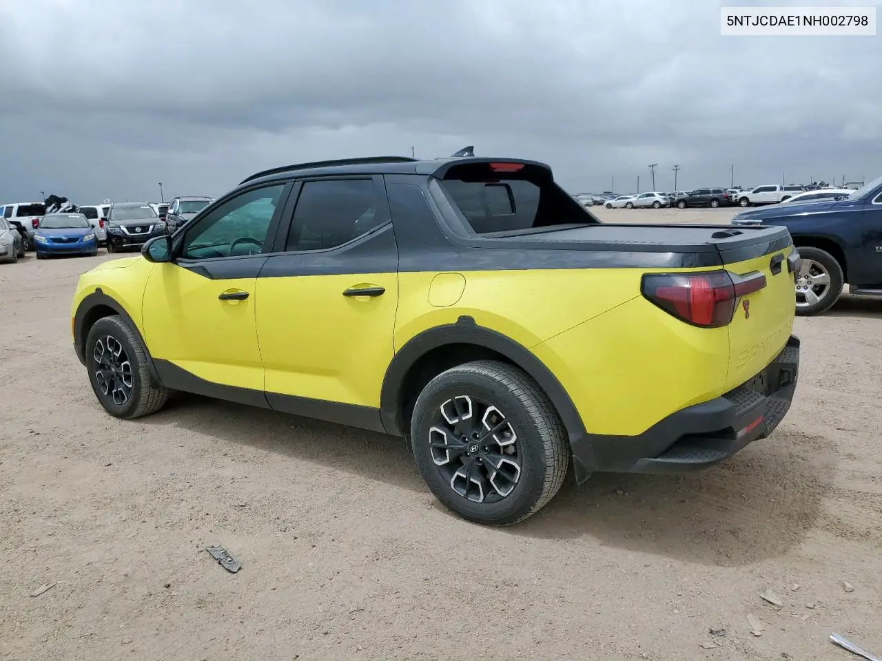 2022 Hyundai Santa Cruz Sel VIN: 5NTJCDAE1NH002798 Lot: 62762055
