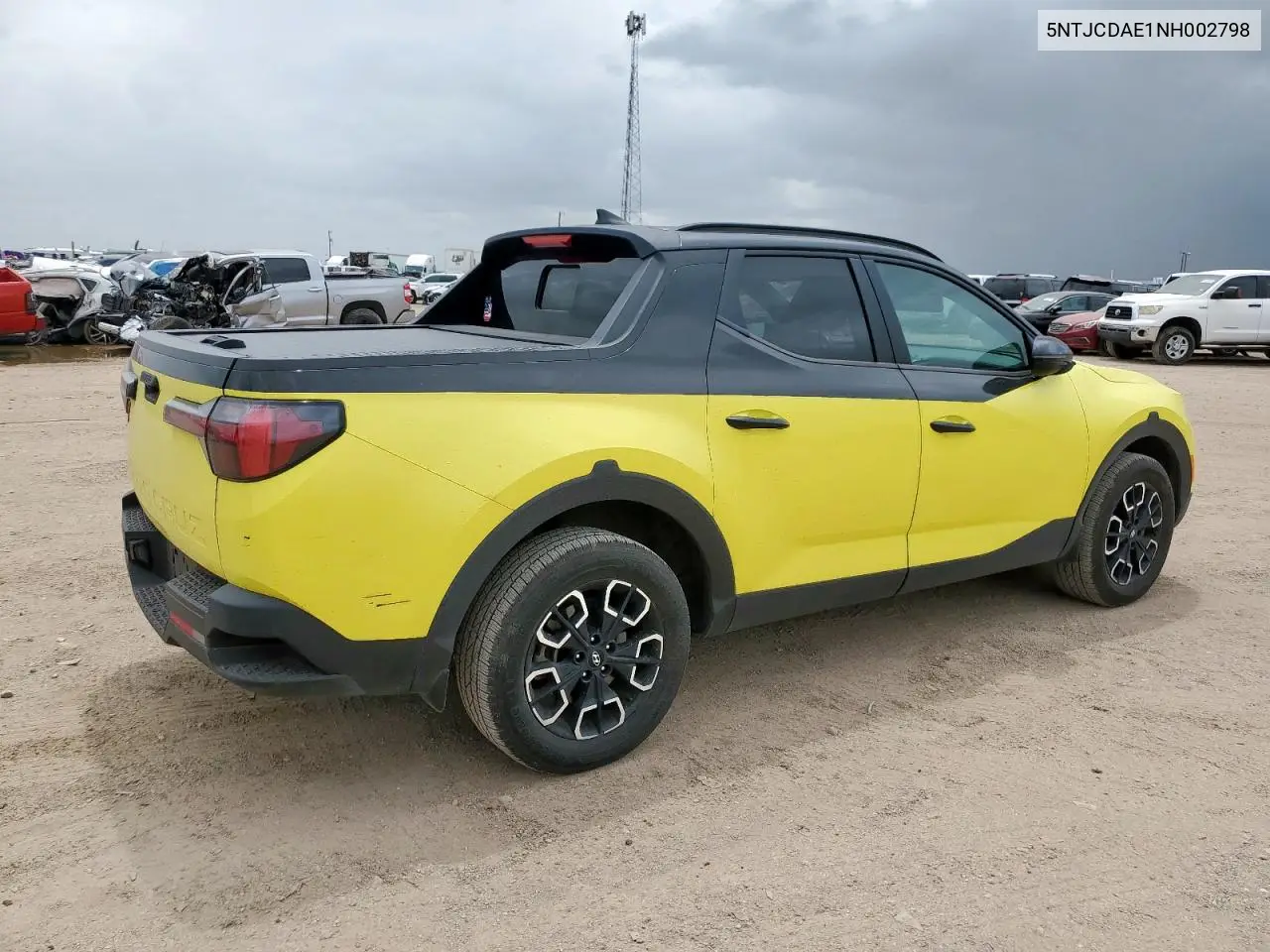 2022 Hyundai Santa Cruz Sel VIN: 5NTJCDAE1NH002798 Lot: 62762055
