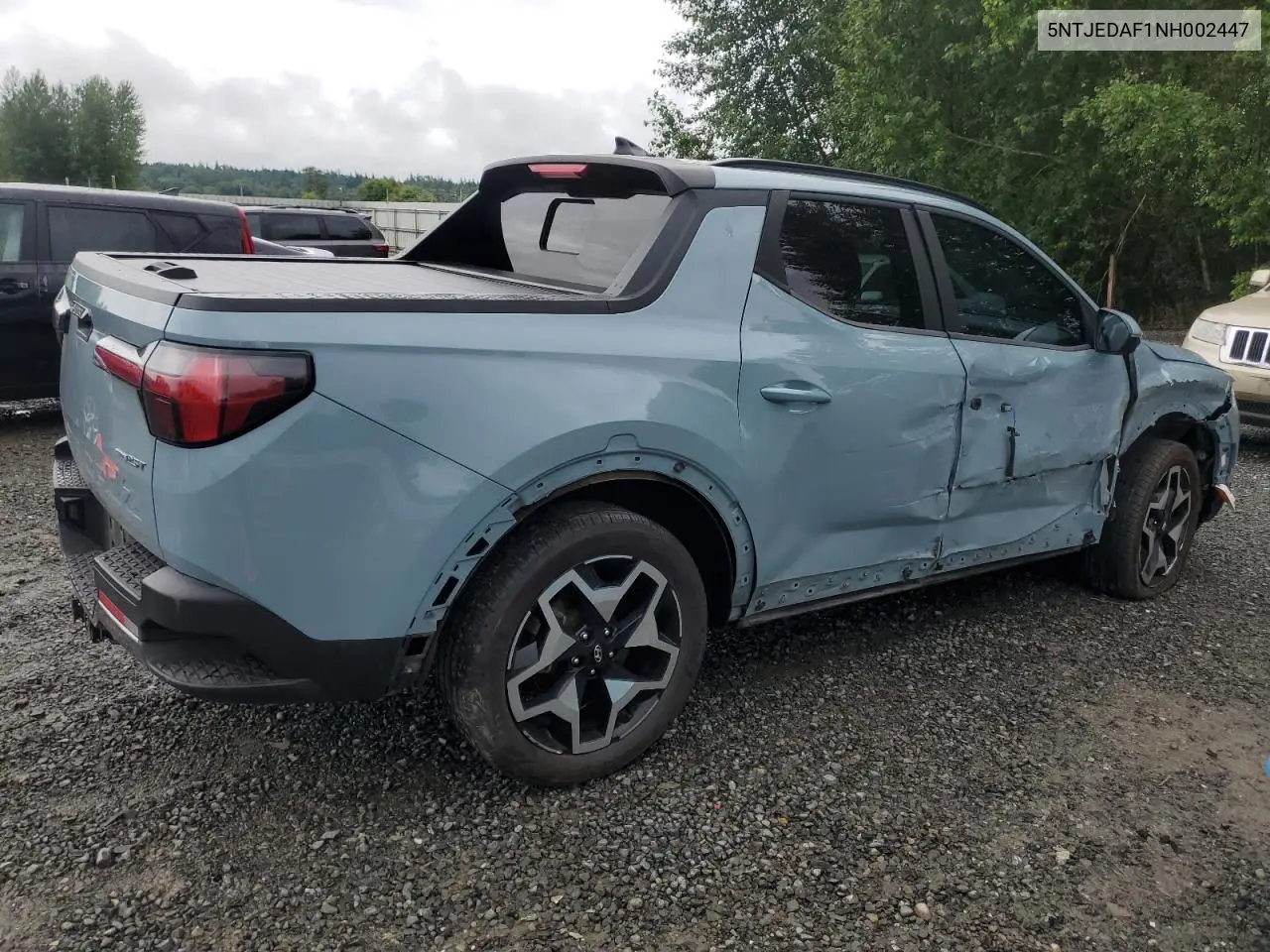 2022 Hyundai Santa Cruz Limited VIN: 5NTJEDAF1NH002447 Lot: 62797815