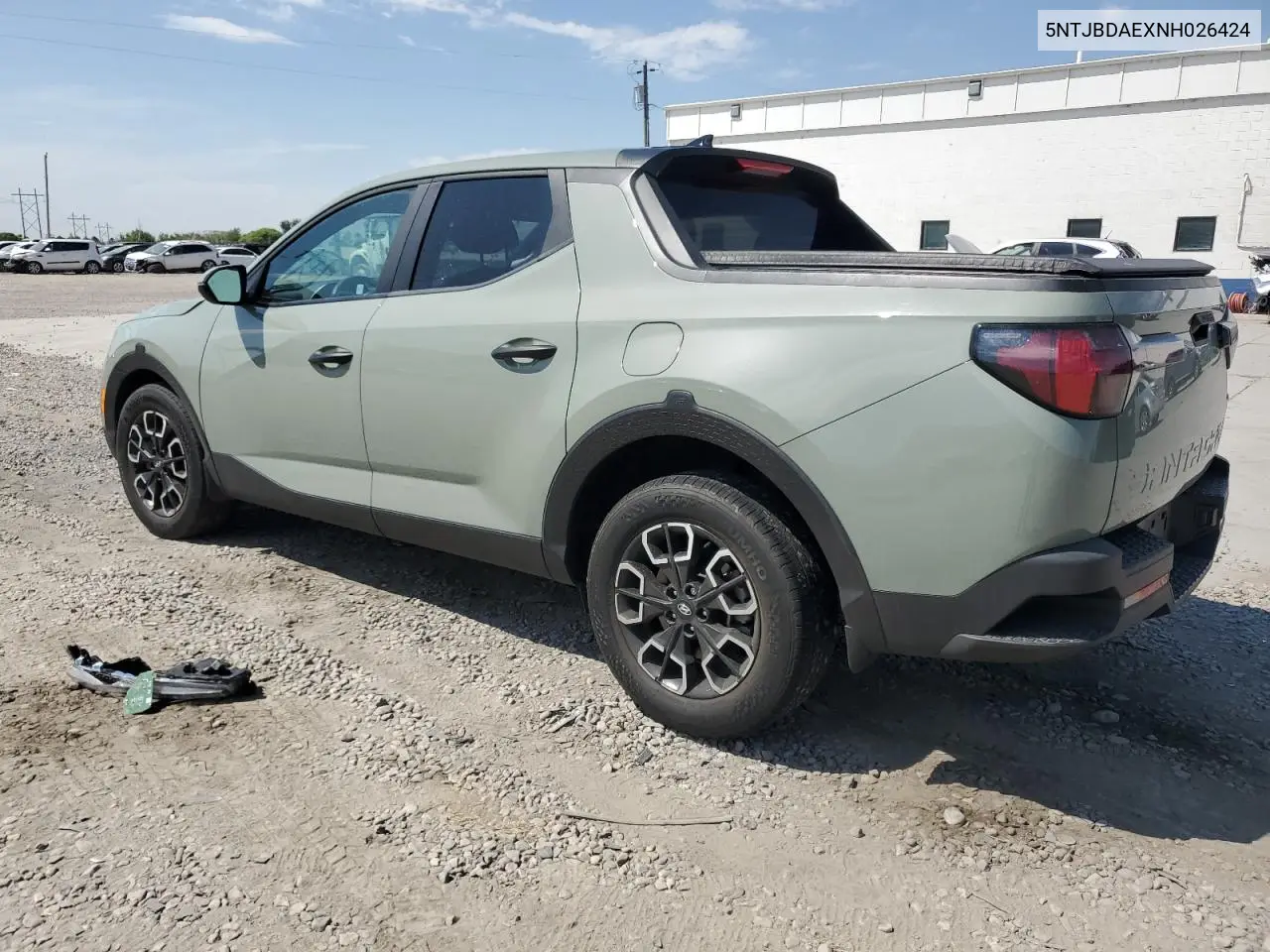 2022 Hyundai Santa Cruz Sel VIN: 5NTJBDAEXNH026424 Lot: 63286265
