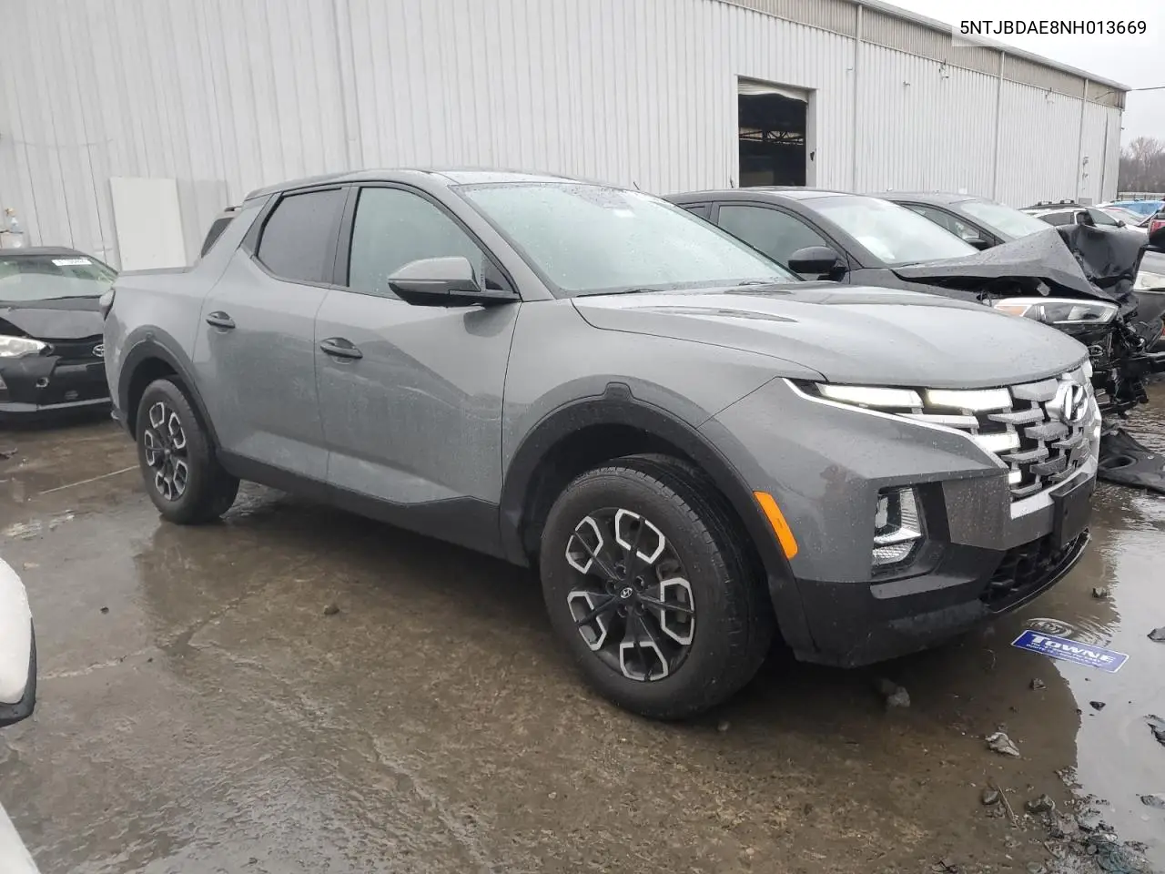 2022 Hyundai Santa Cruz Sel VIN: 5NTJBDAE8NH013669 Lot: 81723894