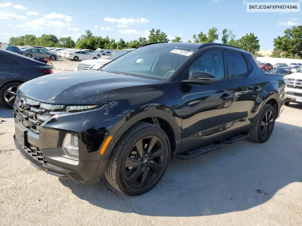 2023 Hyundai Santa Cruz Night VIN: 5NTJCDAFXPH074546 Lot: 61218265