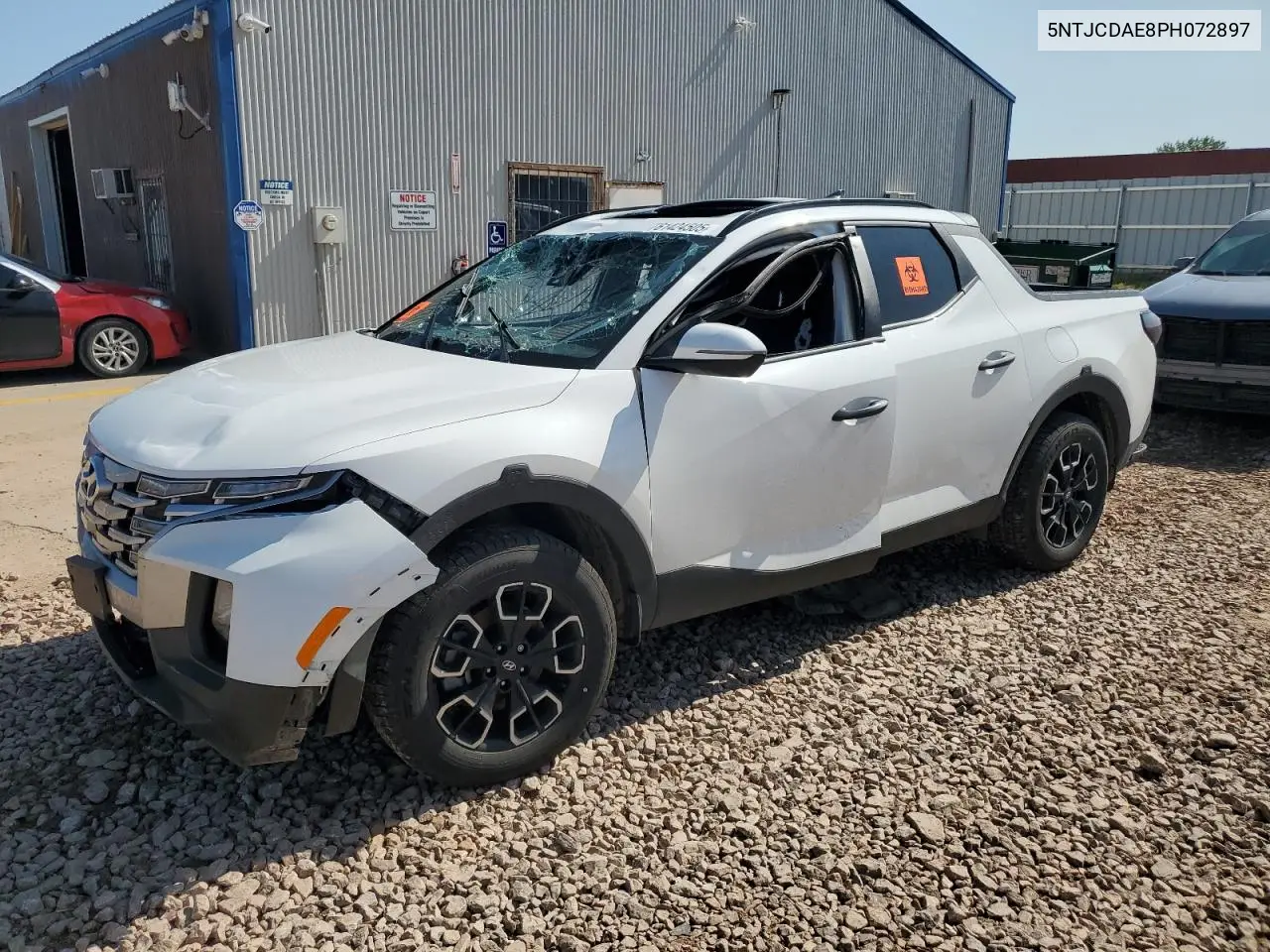 2023 Hyundai Santa Cruz Sel VIN: 5NTJCDAE8PH072897 Lot: 61424505
