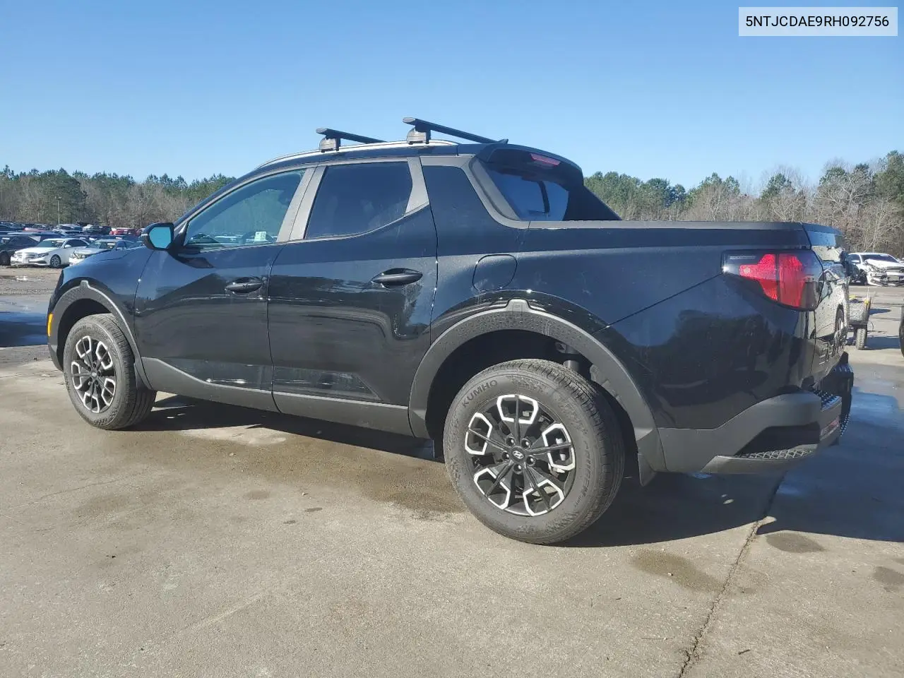 2024 Hyundai Santa Cruz Sel VIN: 5NTJCDAE9RH092756 Lot: 43222135