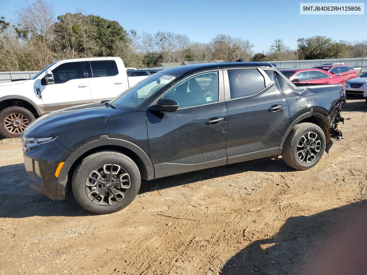 2024 Hyundai Santa Cruz Sel VIN: 5NTJB4DE2RH125806 Lot: 44122205