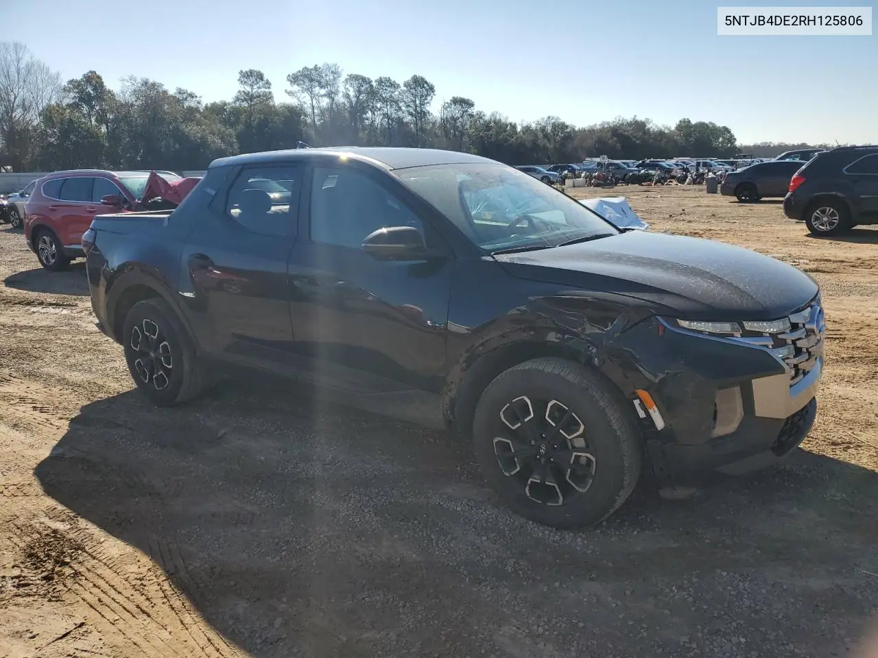 2024 Hyundai Santa Cruz Sel VIN: 5NTJB4DE2RH125806 Lot: 44122205