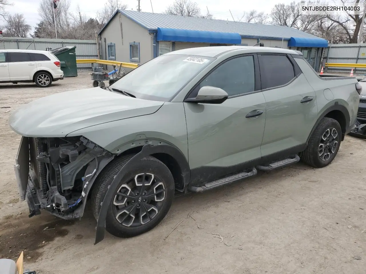 2024 Hyundai Santa Cruz Sel VIN: 5NTJBDDE2RH104003 Lot: 45042105