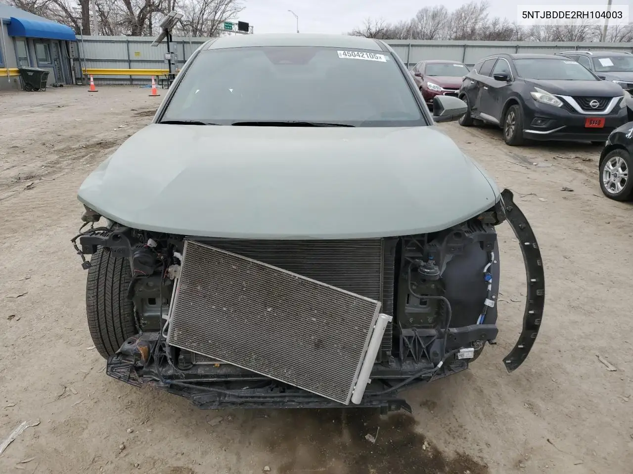 2024 Hyundai Santa Cruz Sel VIN: 5NTJBDDE2RH104003 Lot: 45042105