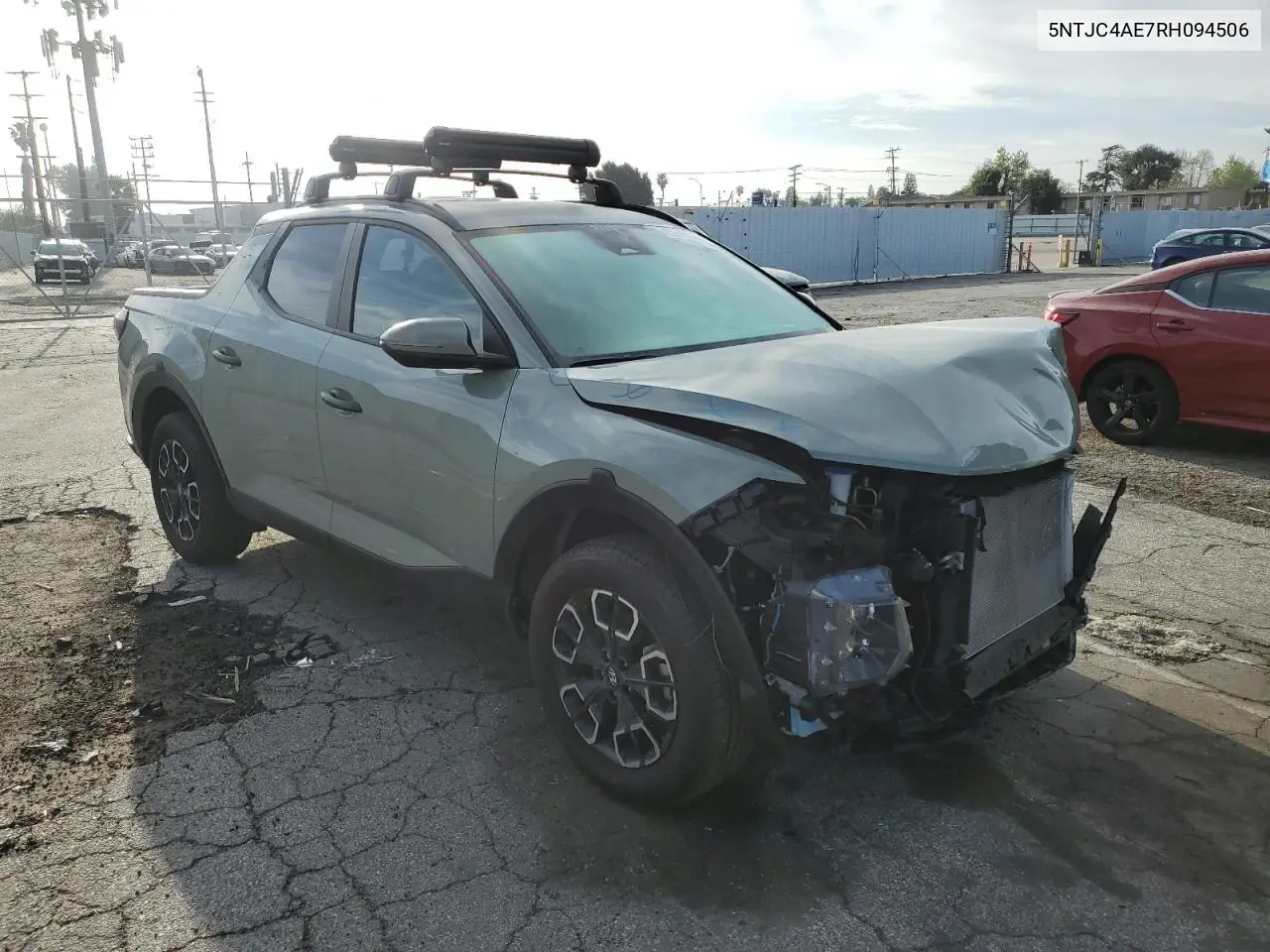2024 Hyundai Santa Cruz Sel VIN: 5NTJC4AE7RH094506 Lot: 45945265
