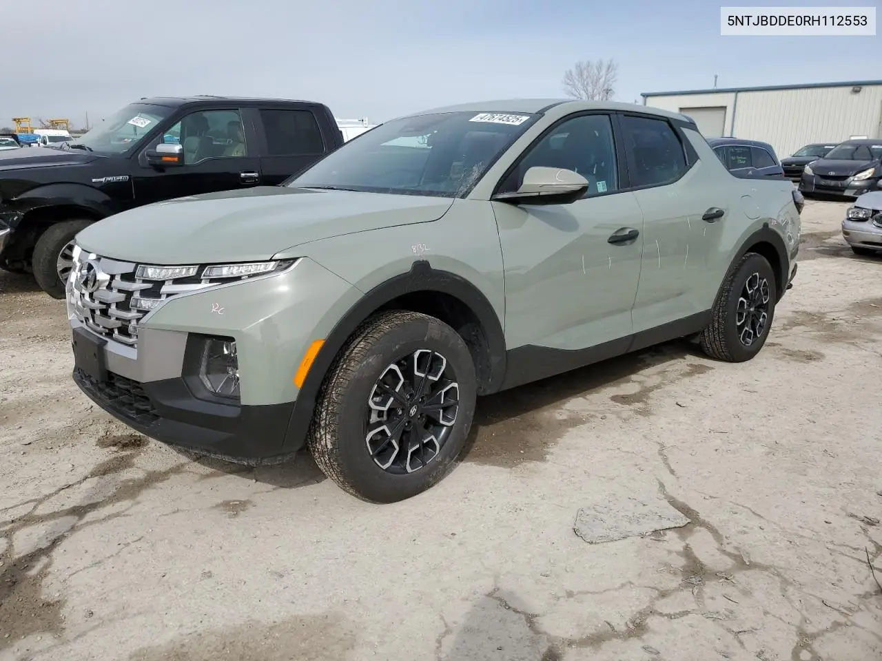 2024 Hyundai Santa Cruz Sel VIN: 5NTJBDDE0RH112553 Lot: 47674525