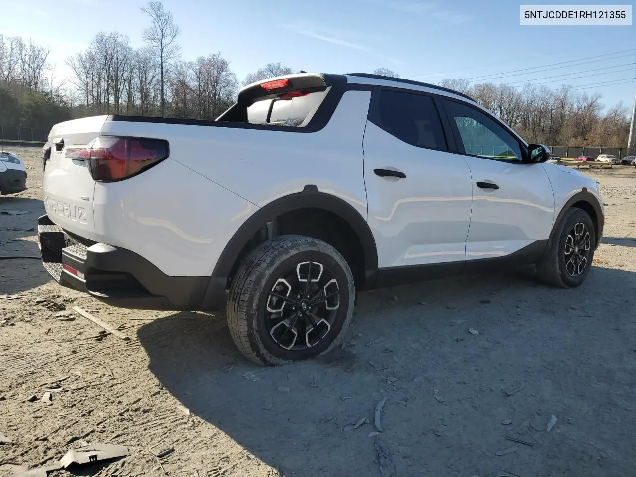 2024 Hyundai Santa Cruz Sel VIN: 5NTJCDDE1RH121355 Lot: 49340965