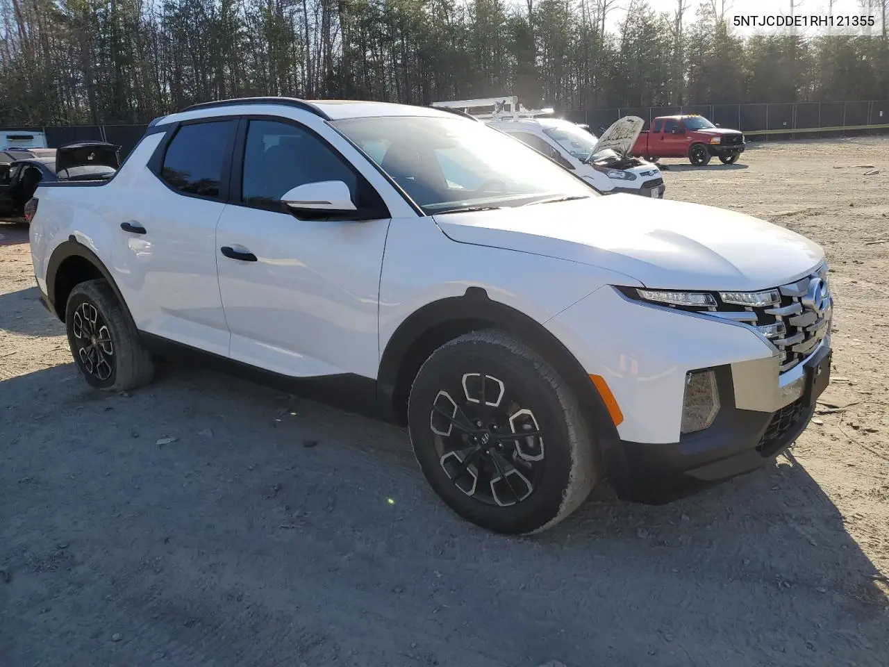 2024 Hyundai Santa Cruz Sel VIN: 5NTJCDDE1RH121355 Lot: 49340965