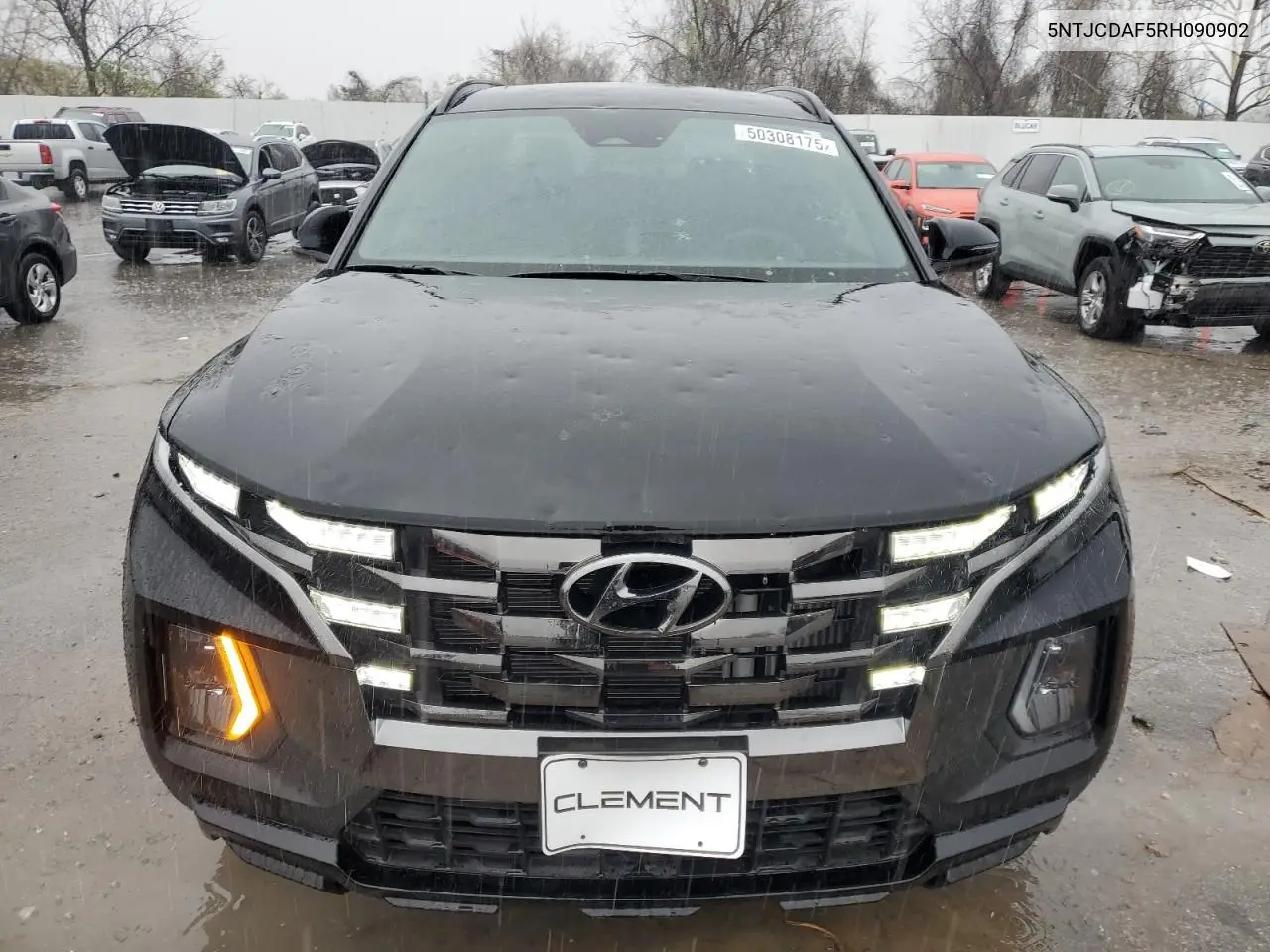 2024 Hyundai Santa Cruz Night VIN: 5NTJCDAF5RH090902 Lot: 50308175