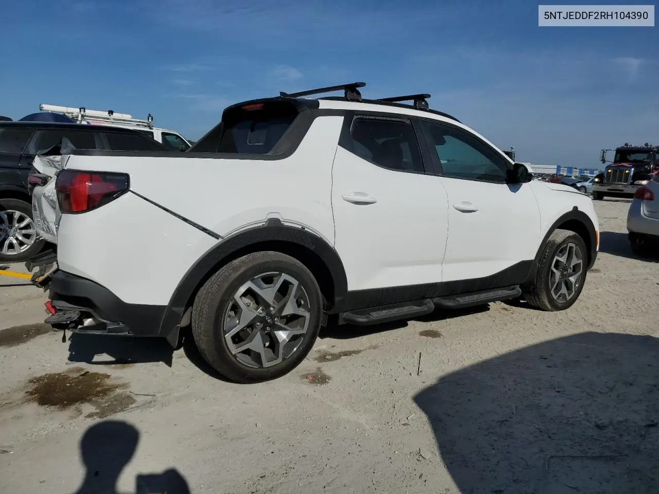2024 Hyundai Santa Cruz Limited VIN: 5NTJEDDF2RH104390 Lot: 50969905