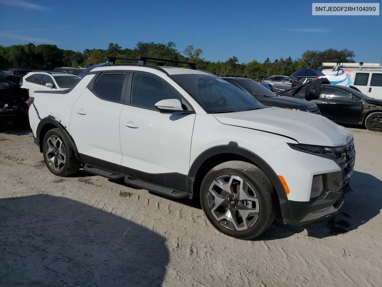 2024 Hyundai Santa Cruz Limited VIN: 5NTJEDDF2RH104390 Lot: 50969905