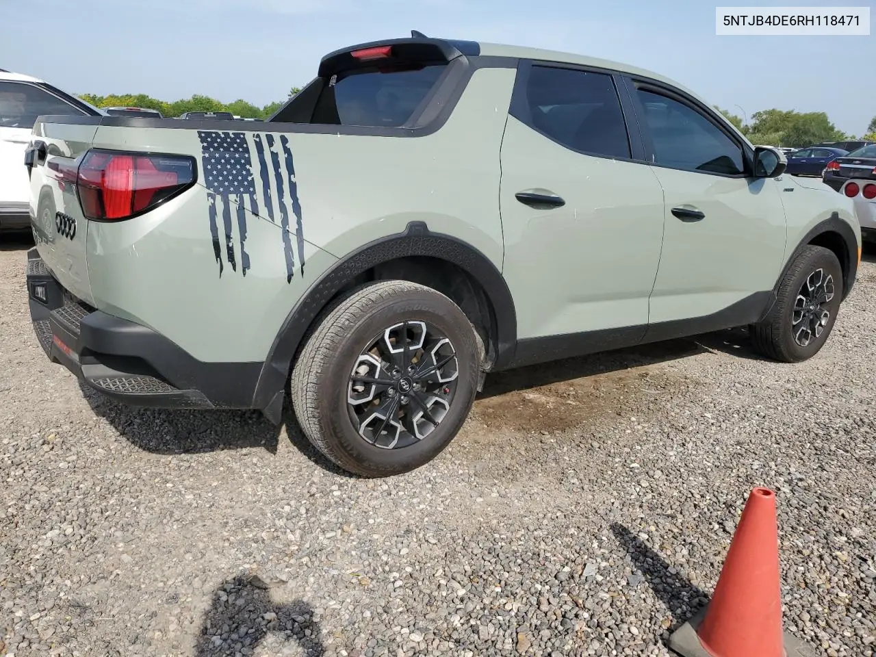 2024 Hyundai Santa Cruz Sel VIN: 5NTJB4DE6RH118471 Lot: 51640575