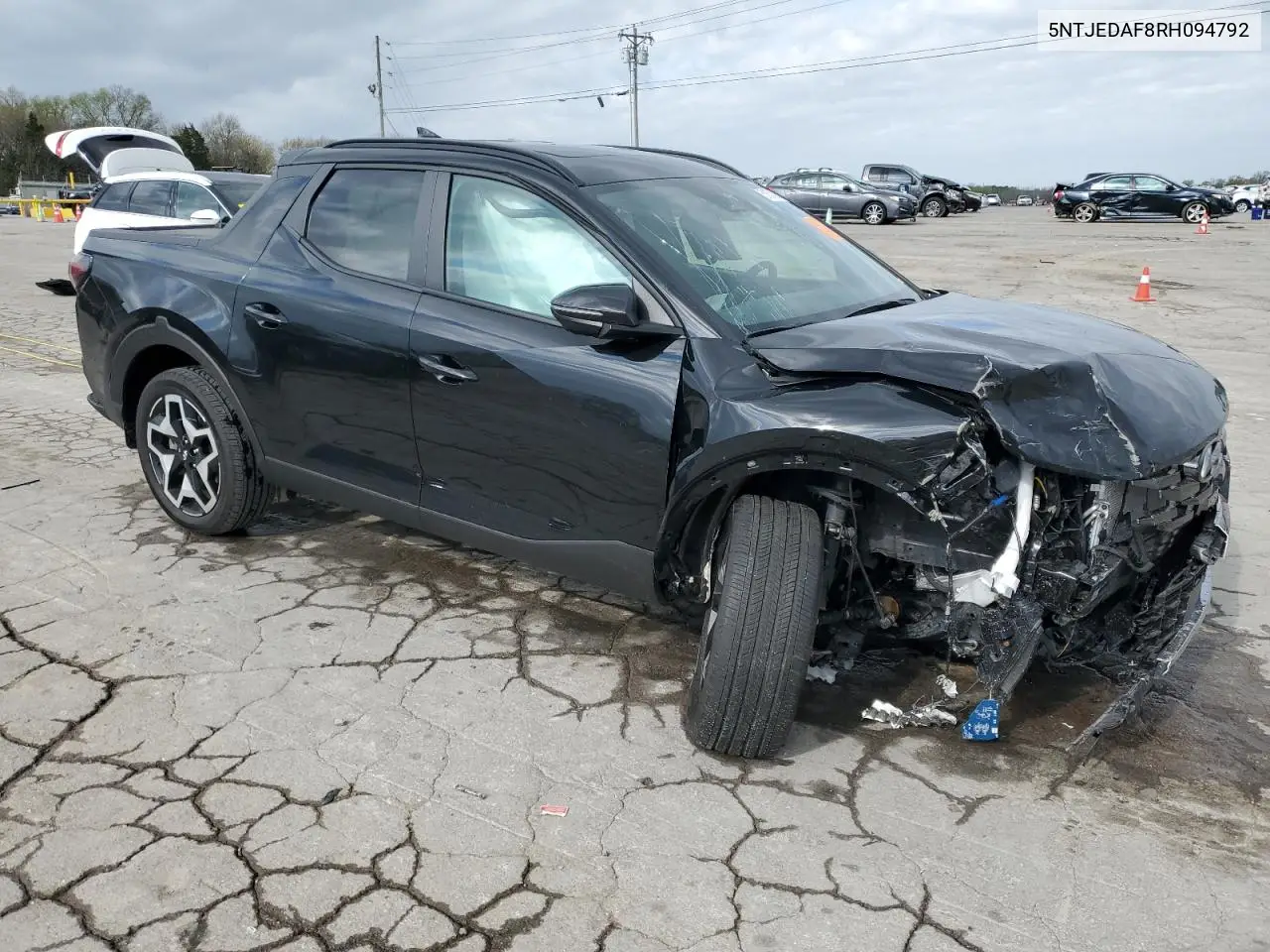 2024 Hyundai Santa Cruz Limited VIN: 5NTJEDAF8RH094792 Lot: 51674035