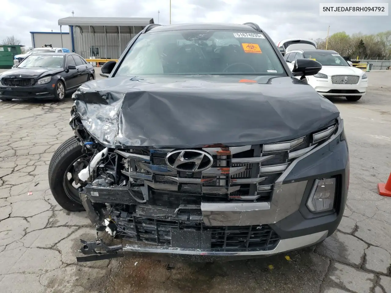 2024 Hyundai Santa Cruz Limited VIN: 5NTJEDAF8RH094792 Lot: 51674035