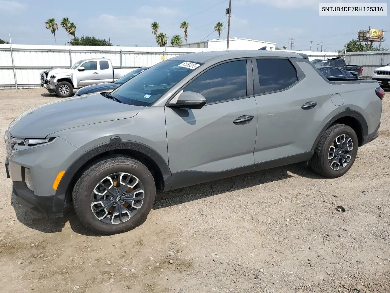 2024 Hyundai Santa Cruz Sel VIN: 5NTJB4DE7RH125316 Lot: 51889285