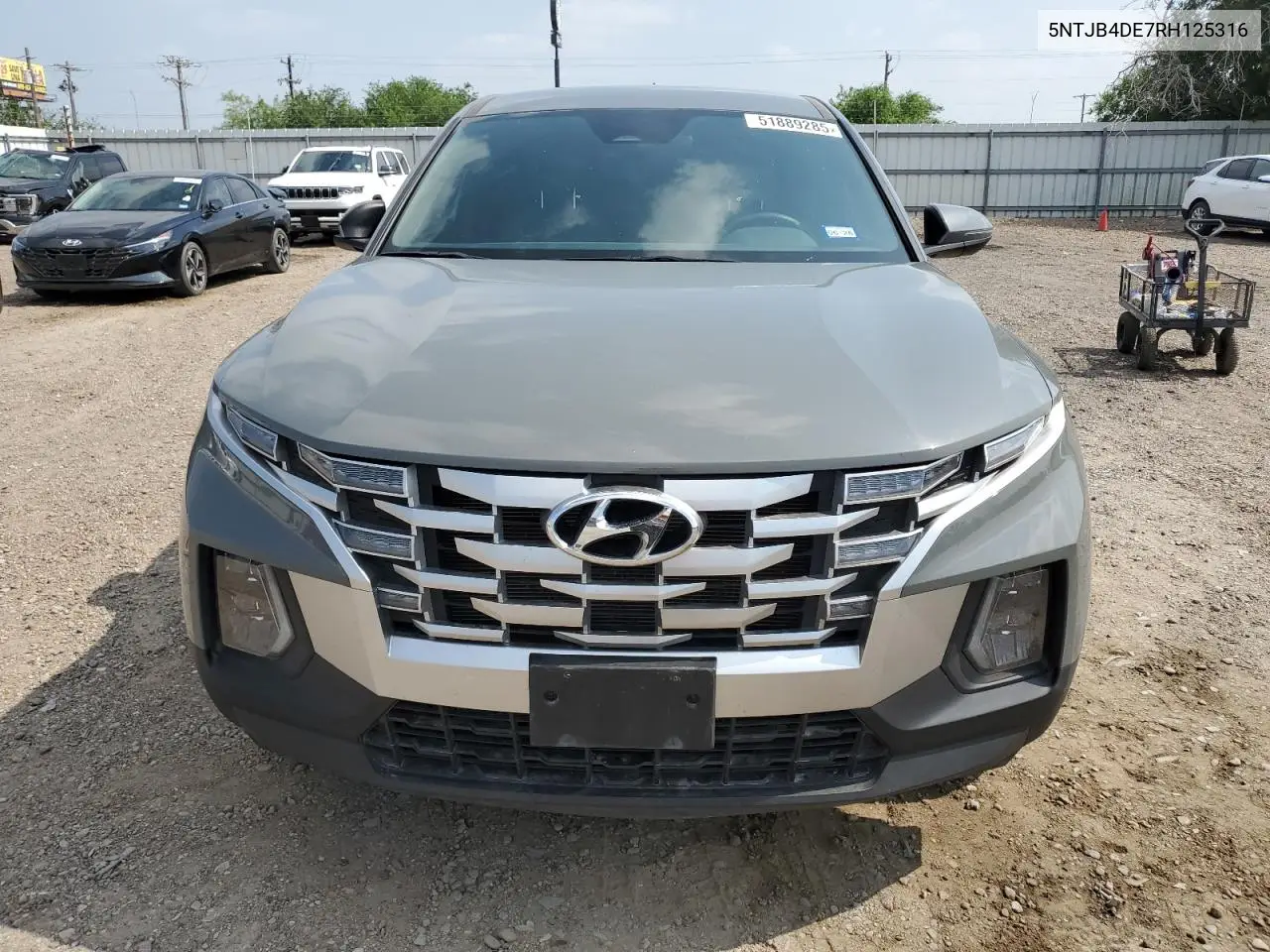 2024 Hyundai Santa Cruz Sel VIN: 5NTJB4DE7RH125316 Lot: 51889285