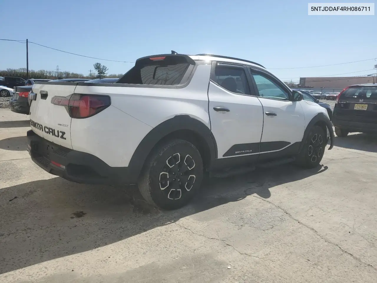 2024 Hyundai Santa Cruz Xrt VIN: 5NTJDDAF4RH086711 Lot: 53146385