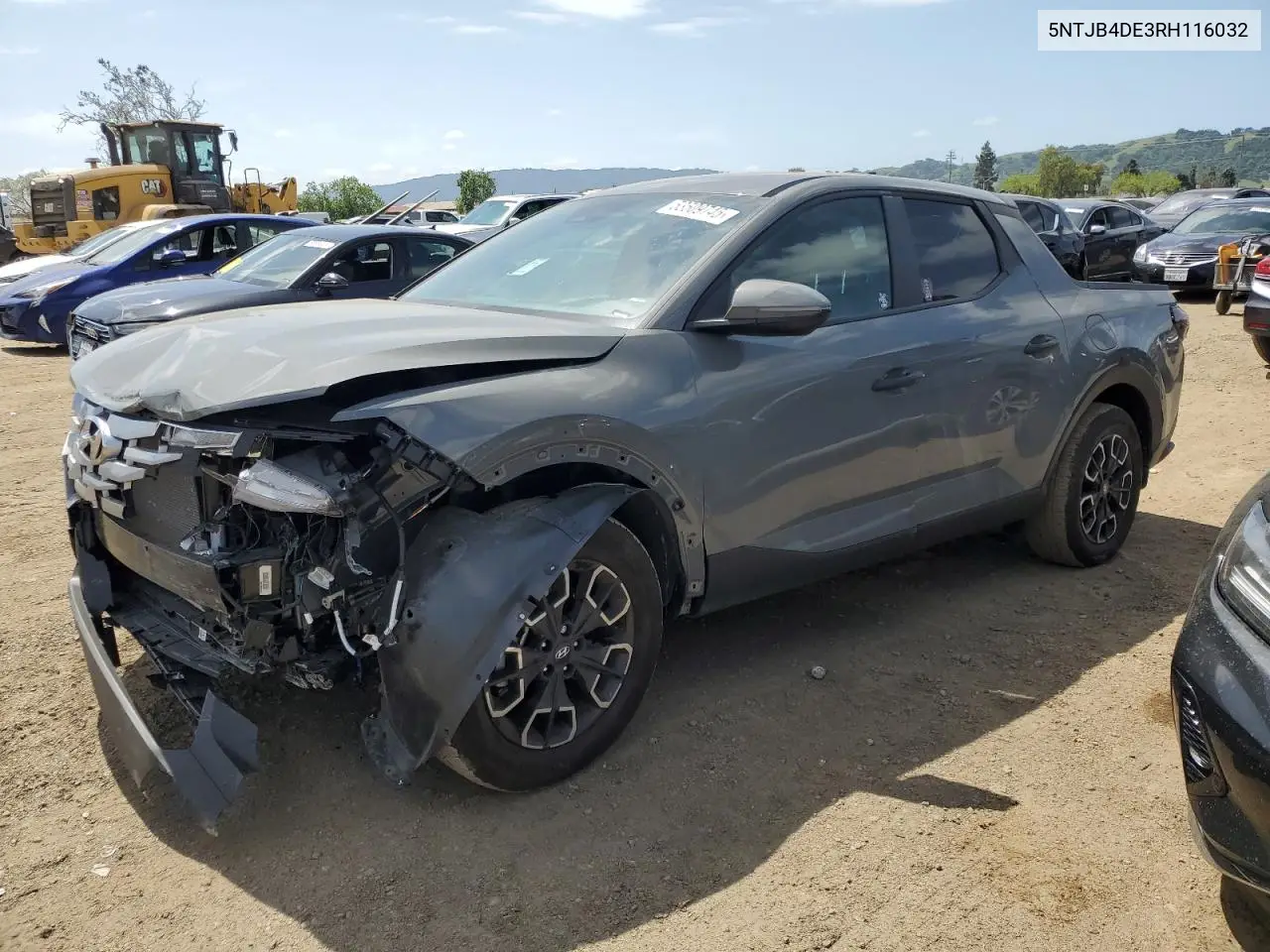 2024 Hyundai Santa Cruz Sel VIN: 5NTJB4DE3RH116032 Lot: 53509745