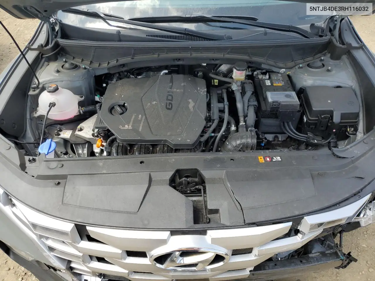 2024 Hyundai Santa Cruz Sel VIN: 5NTJB4DE3RH116032 Lot: 53509745