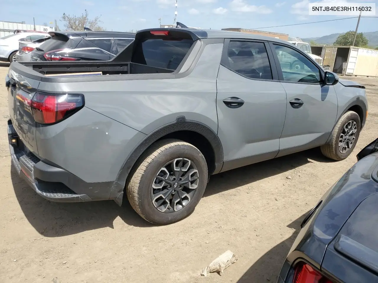 2024 Hyundai Santa Cruz Sel VIN: 5NTJB4DE3RH116032 Lot: 53509745