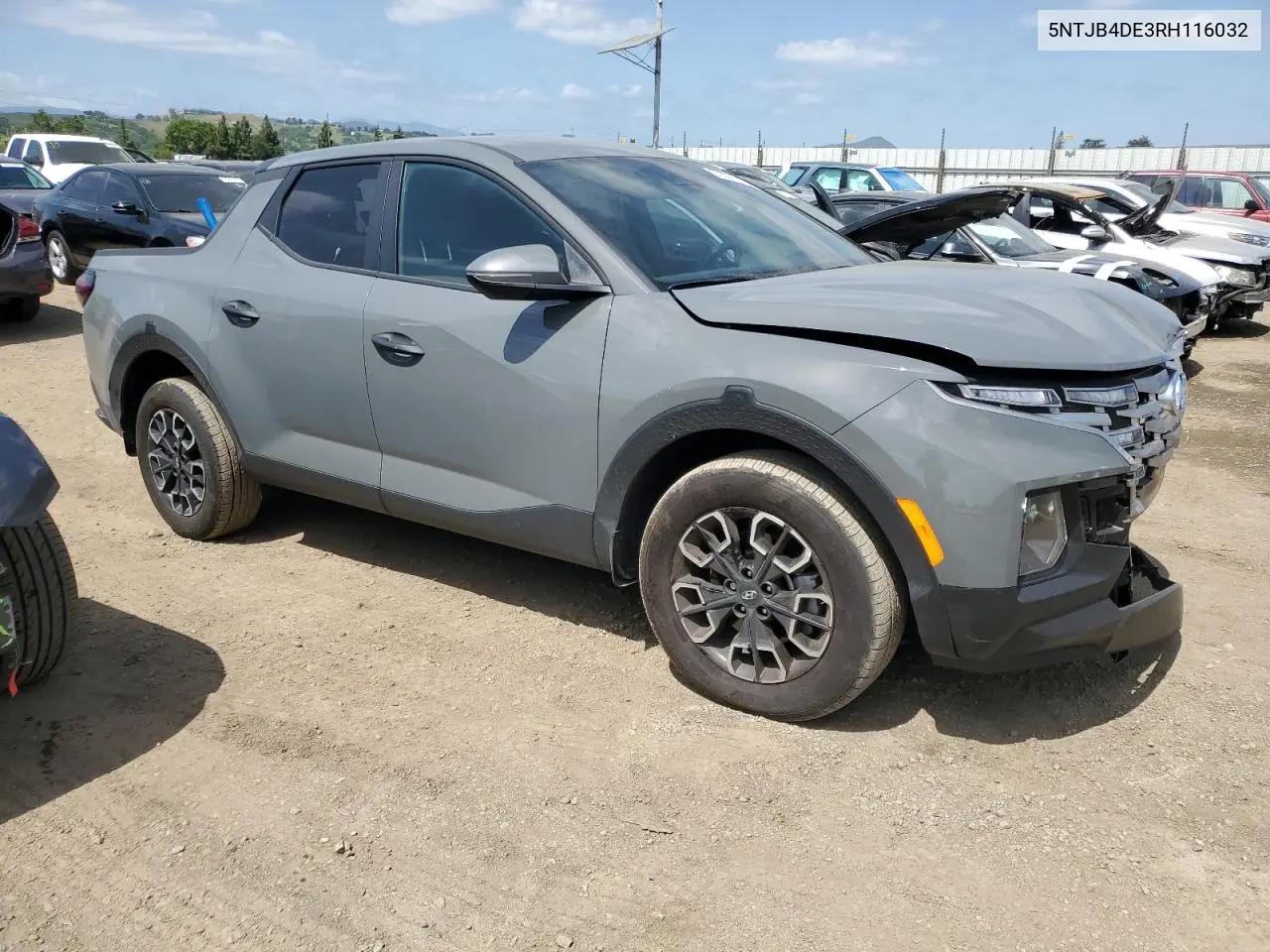 2024 Hyundai Santa Cruz Sel VIN: 5NTJB4DE3RH116032 Lot: 53509745