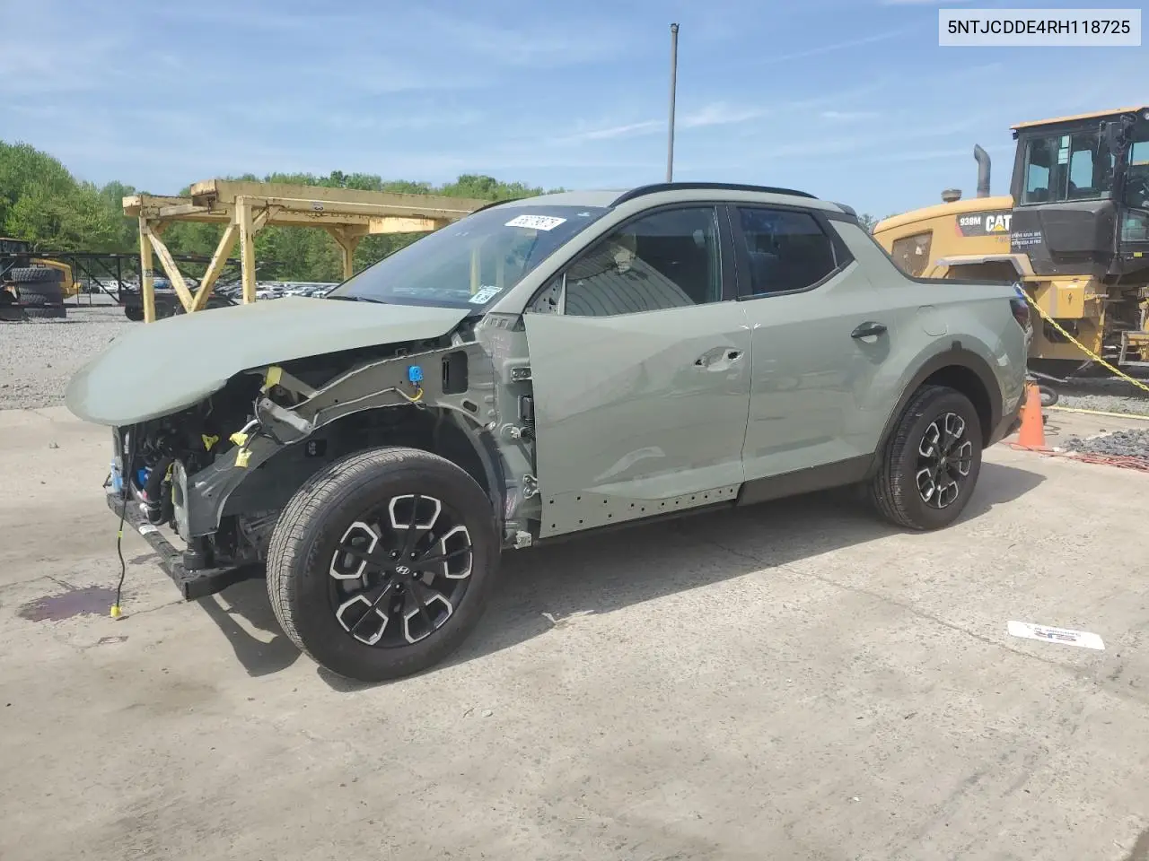 2024 Hyundai Santa Cruz Sel VIN: 5NTJCDDE4RH118725 Lot: 55079875