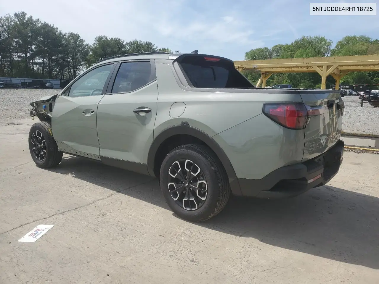 2024 Hyundai Santa Cruz Sel VIN: 5NTJCDDE4RH118725 Lot: 55079875