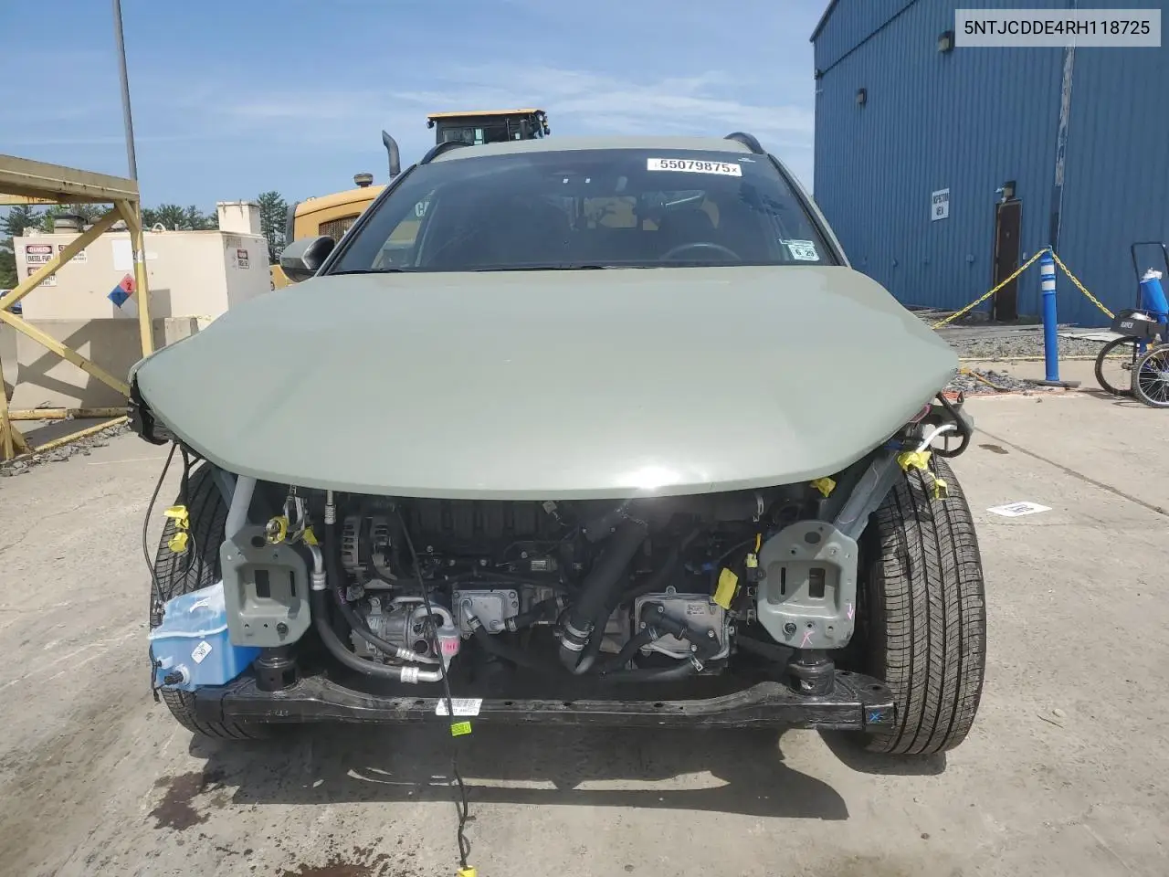 2024 Hyundai Santa Cruz Sel VIN: 5NTJCDDE4RH118725 Lot: 55079875