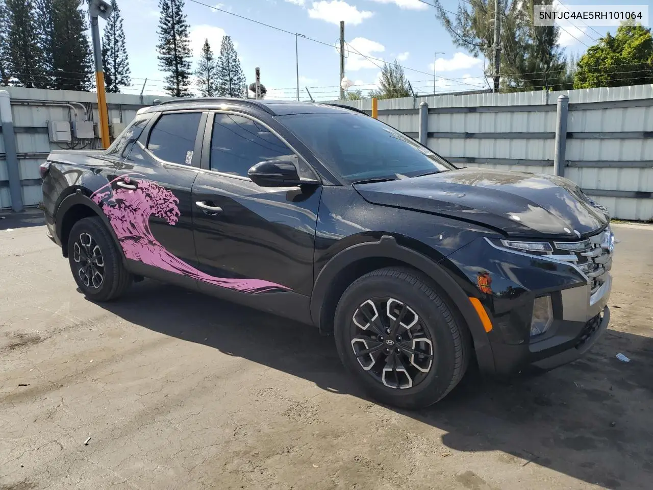 2024 Hyundai Santa Cruz Sel VIN: 5NTJC4AE5RH101064 Lot: 55305455