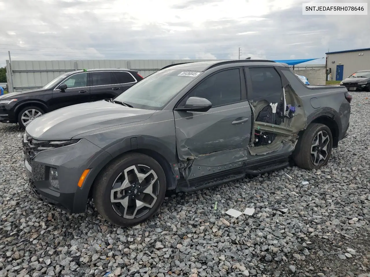 2024 Hyundai Santa Cruz Limited VIN: 5NTJEDAF5RH078646 Lot: 55436845