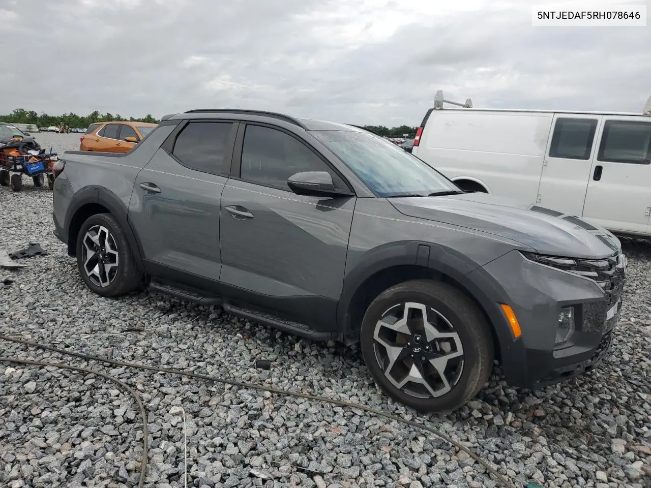 2024 Hyundai Santa Cruz Limited VIN: 5NTJEDAF5RH078646 Lot: 55436845