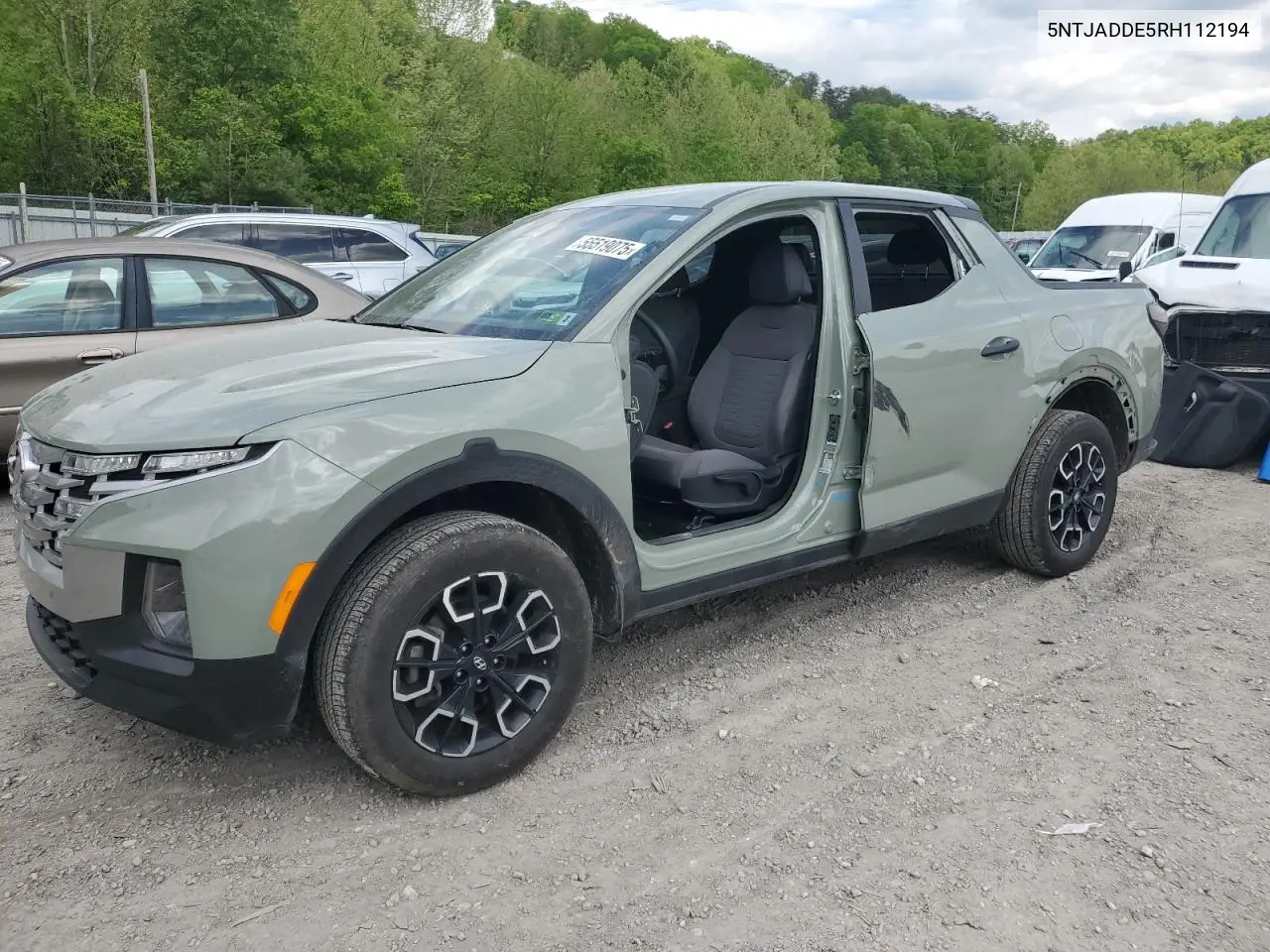 2024 Hyundai Santa Cruz Se VIN: 5NTJADDE5RH112194 Lot: 55519075