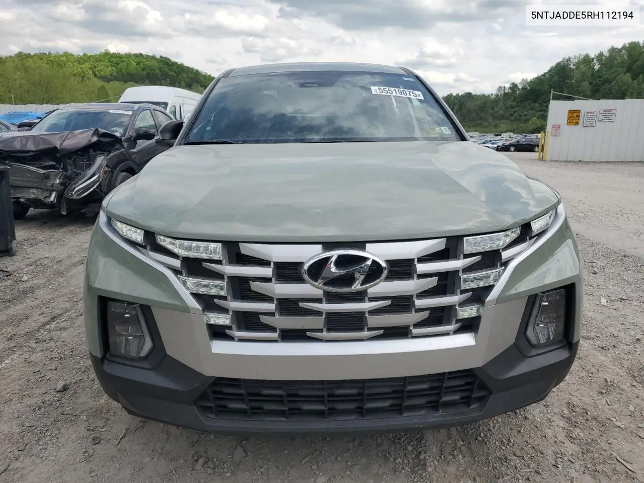 2024 Hyundai Santa Cruz Se VIN: 5NTJADDE5RH112194 Lot: 55519075