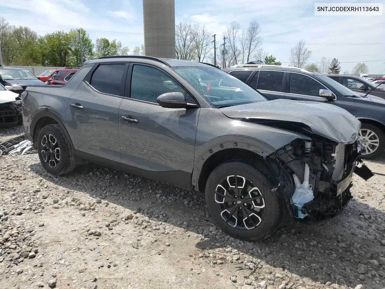 2024 Hyundai Santa Cruz Sel VIN: 5NTJCDDEXRH113643 Lot: 55754695