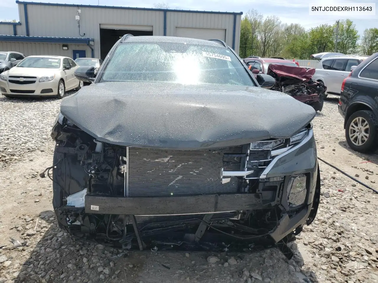 2024 Hyundai Santa Cruz Sel VIN: 5NTJCDDEXRH113643 Lot: 55754695
