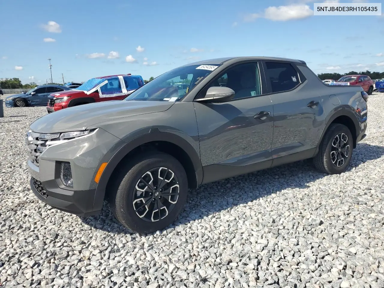 2024 Hyundai Santa Cruz Sel VIN: 5NTJB4DE3RH105435 Lot: 56494595