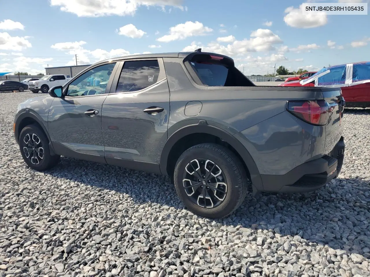 2024 Hyundai Santa Cruz Sel VIN: 5NTJB4DE3RH105435 Lot: 56494595