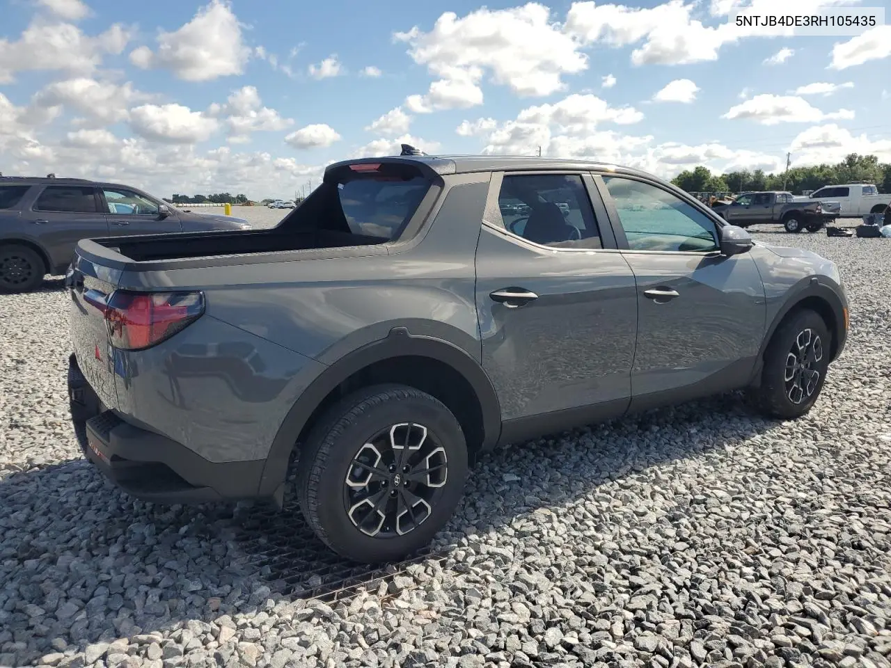 2024 Hyundai Santa Cruz Sel VIN: 5NTJB4DE3RH105435 Lot: 56494595