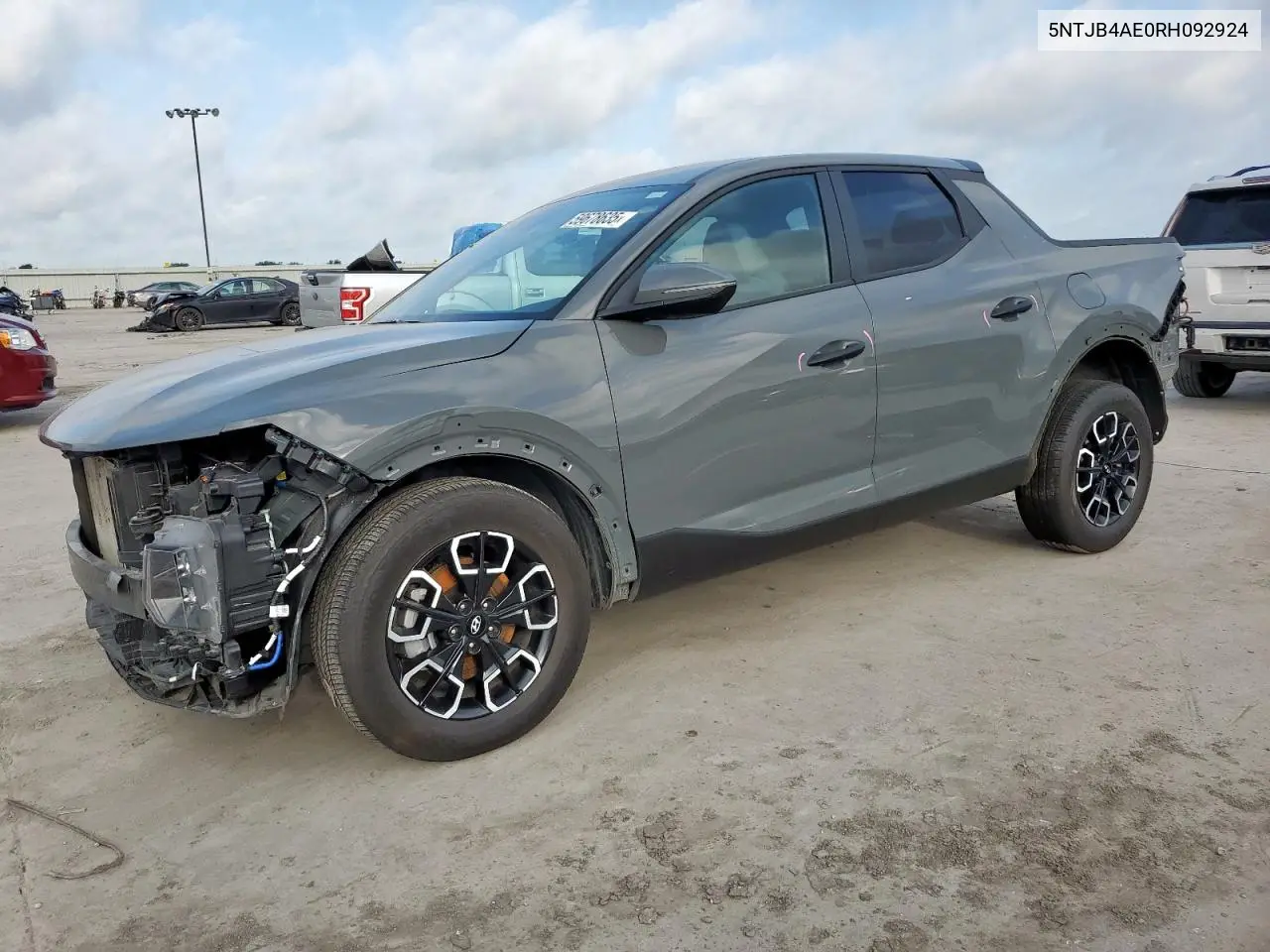 2024 Hyundai Santa Cruz Sel VIN: 5NTJB4AE0RH092924 Lot: 59678635