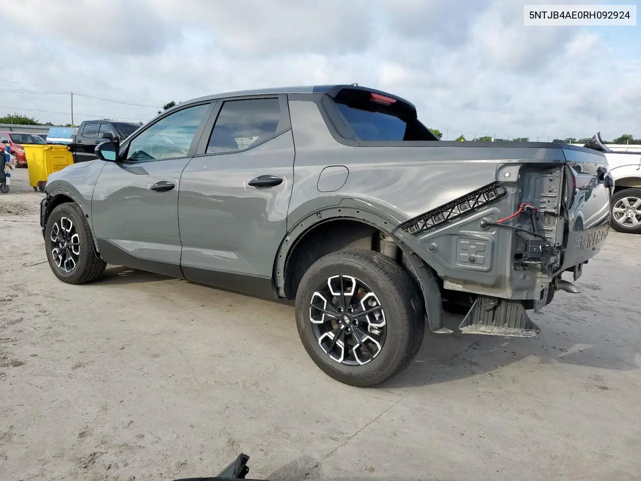 2024 Hyundai Santa Cruz Sel VIN: 5NTJB4AE0RH092924 Lot: 59678635