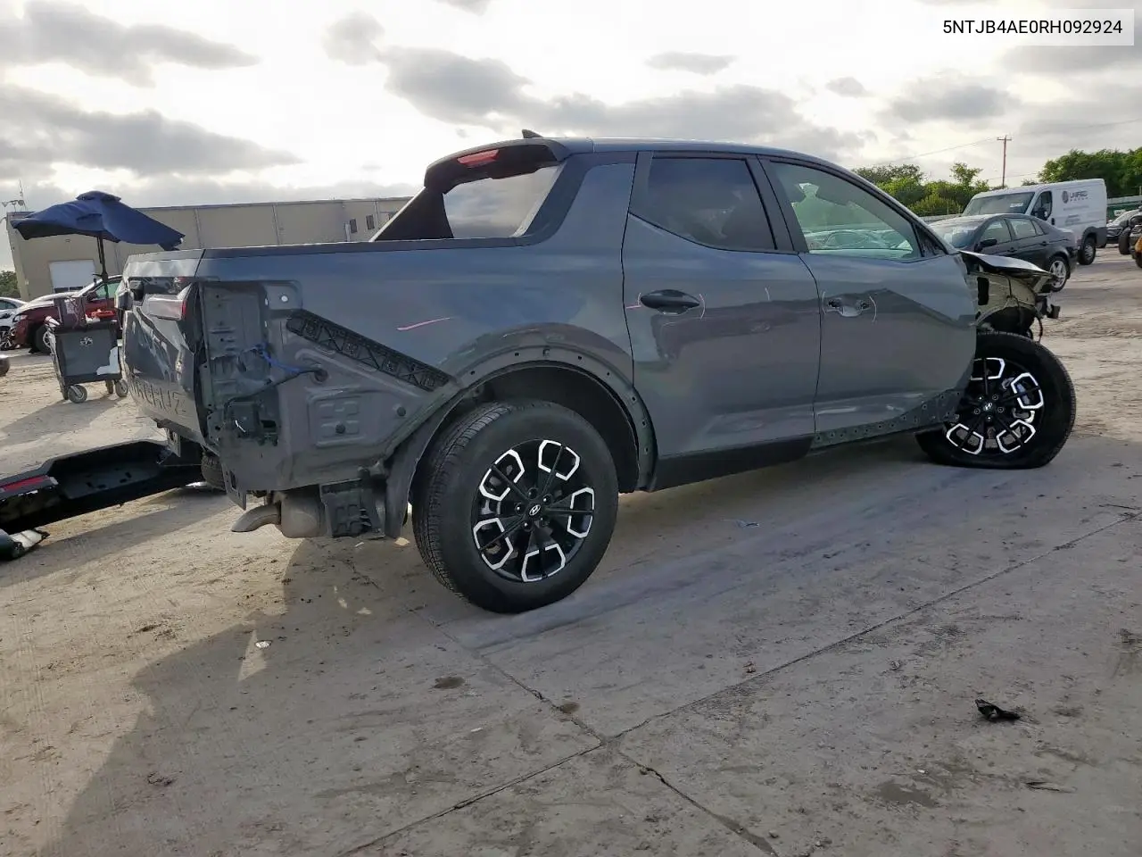 2024 Hyundai Santa Cruz Sel VIN: 5NTJB4AE0RH092924 Lot: 59678635