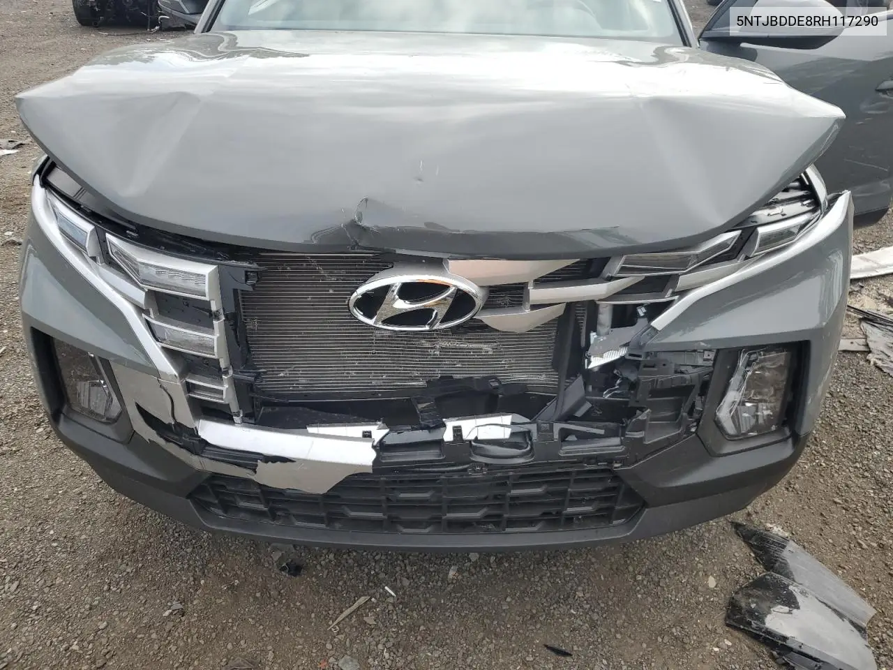 2024 Hyundai Santa Cruz Sel VIN: 5NTJBDDE8RH117290 Lot: 59806715