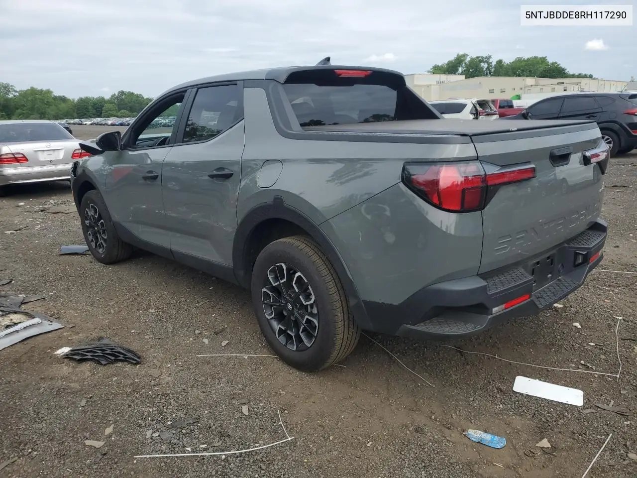 2024 Hyundai Santa Cruz Sel VIN: 5NTJBDDE8RH117290 Lot: 59806715